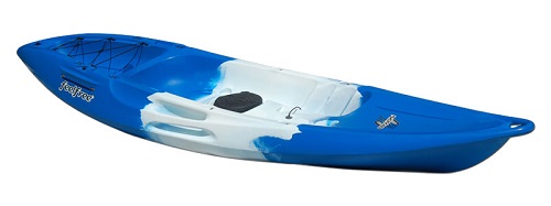 Blue/White/Blue Feelfree Nomad Sport sit on top kayak