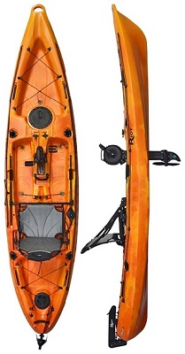 Buy Riot Mako 12 Pedal Drive Sit On Top Kayak