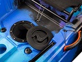 Storage hatch on the Vibe Yellowfin 120 Kayak