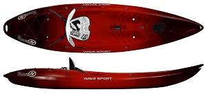 Wavesport Scooter in Cherry Bomb